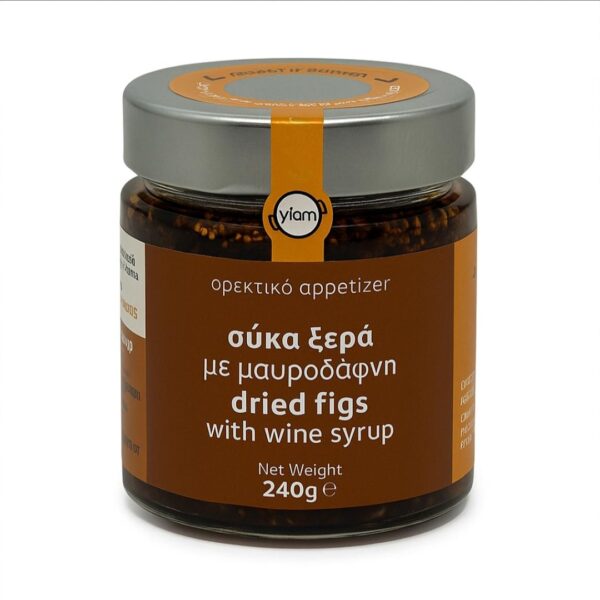 σύκα ξερά με μαυροδάφνη και μαύρο πιπέρι
