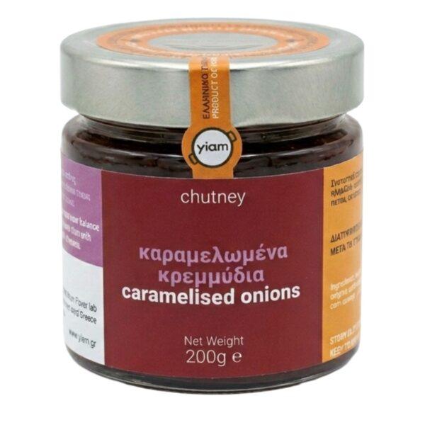 chutney καραμελωμένα κρεμμύδια