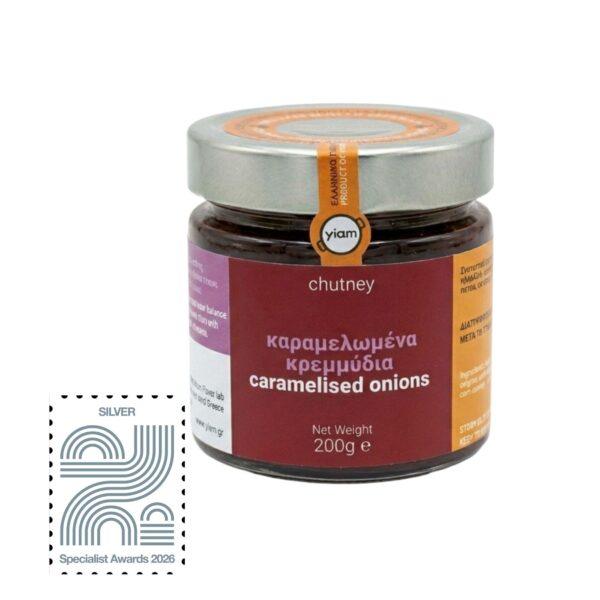 Chutney καραμελωμένα κρεμμύδια Yiam - Silver Specialist Awards 2026